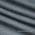 Mistura acrílica de algodão à prova de fogo tecido de lã cinza escuro